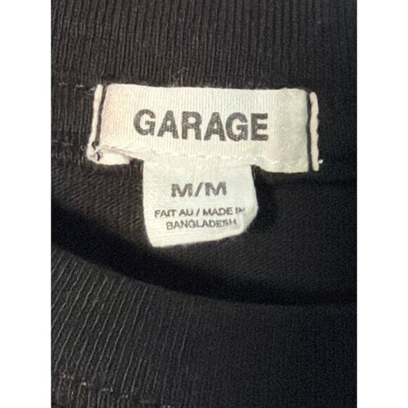 Garage Shirts Bundle (2) Medium Cream/Blk SS Graphic/Ribbed Casual School - Picture 5 of 8